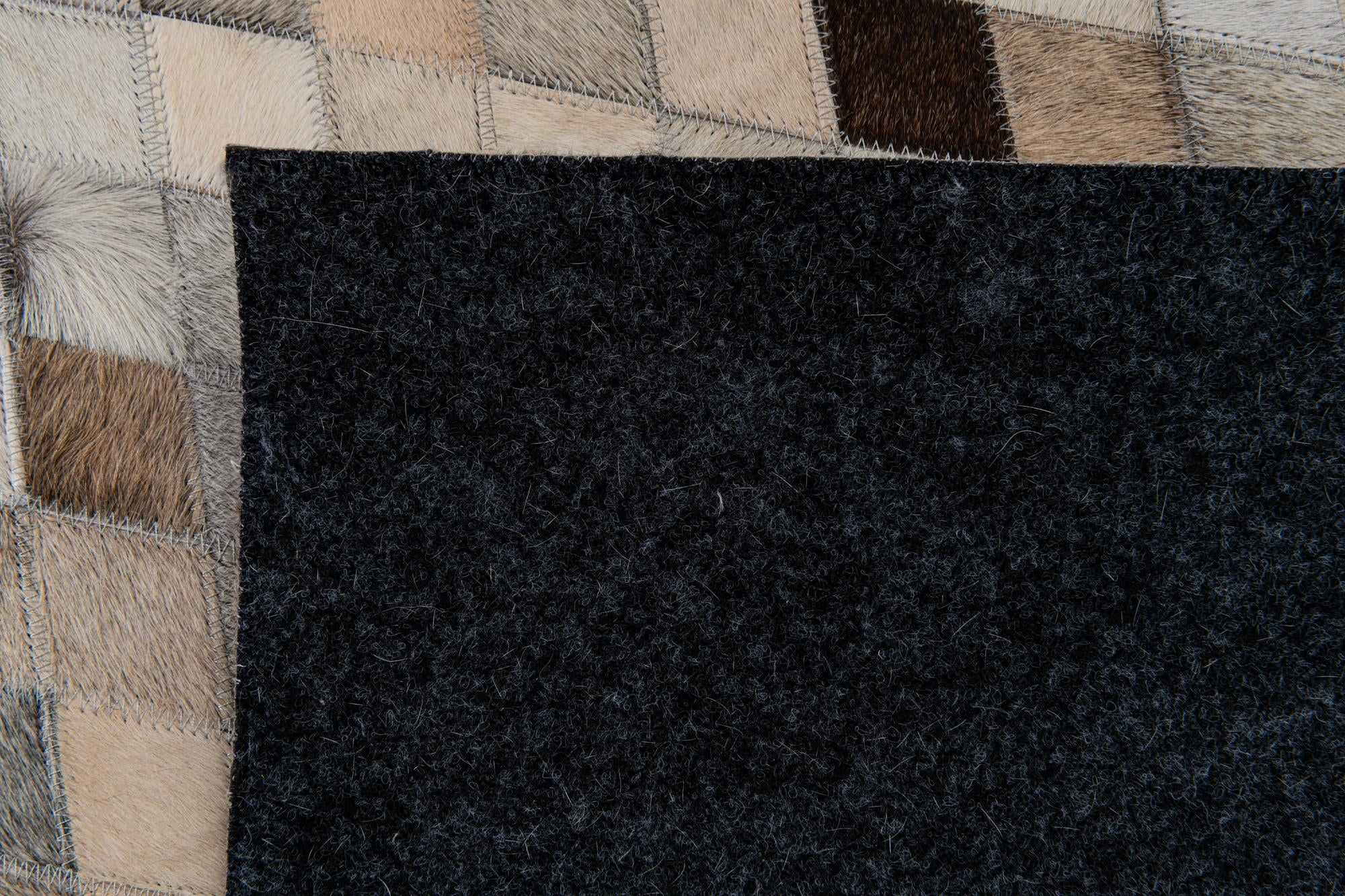 6' 9 x 9' 10 Cowhide Stocks Rug