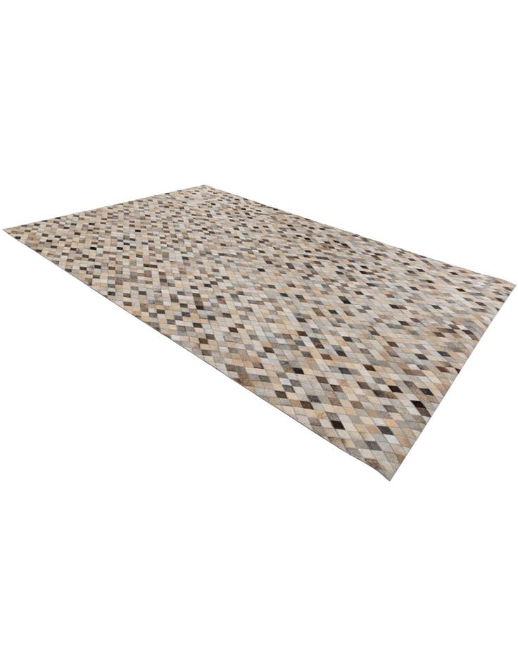Detail image of 6' 7 x 9' 11 Cowhide Stocks Rug