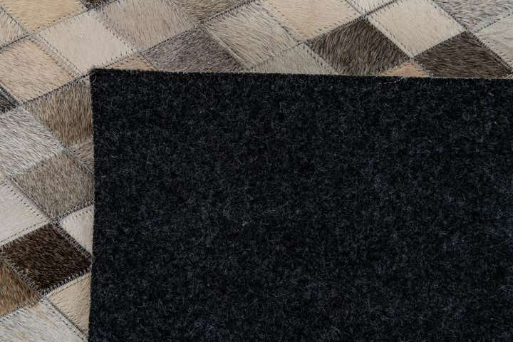 6' 7 x 9' 11 Cowhide Stocks Rug