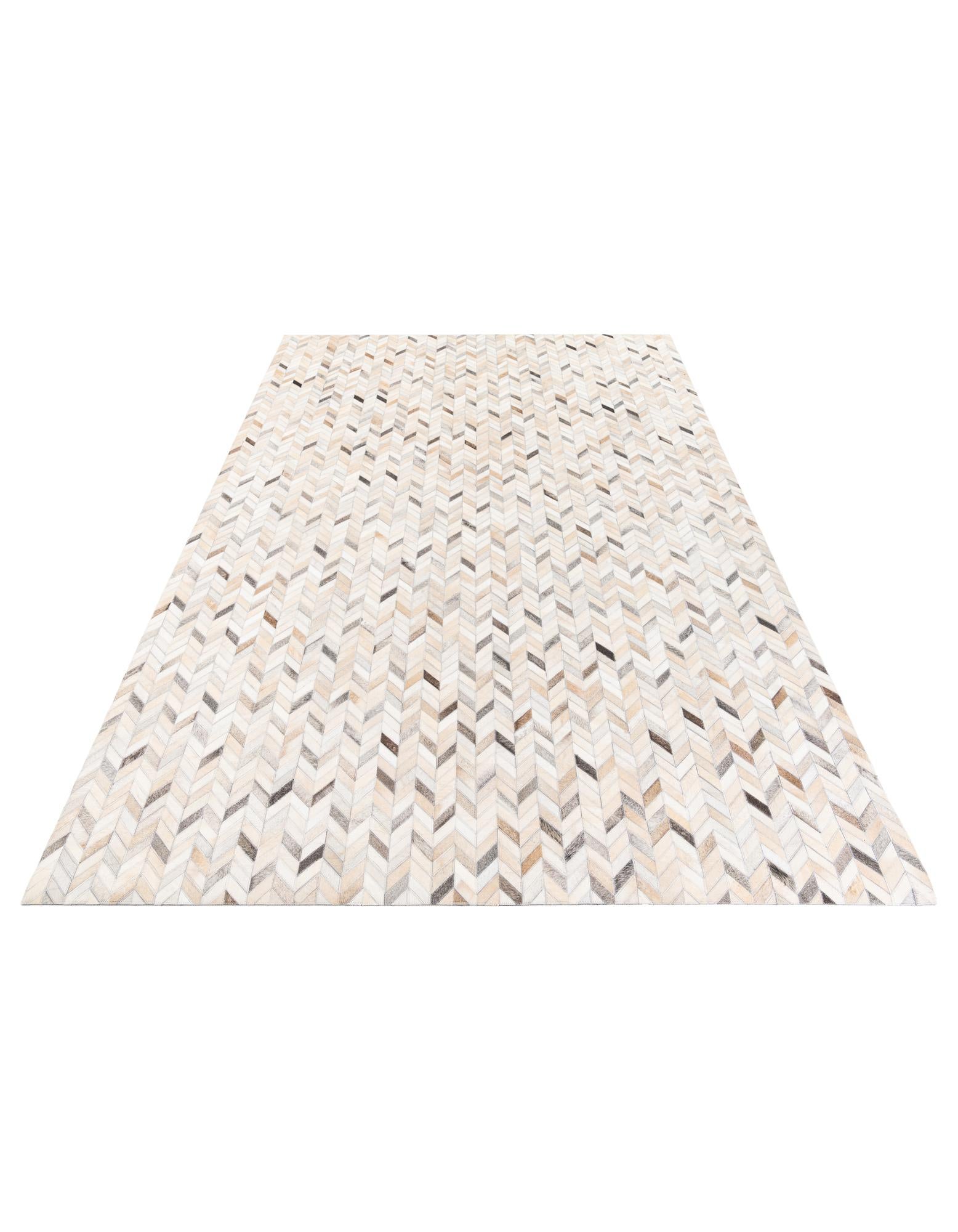 6' 8 x 9' 10 Cowhide Stocks Rug