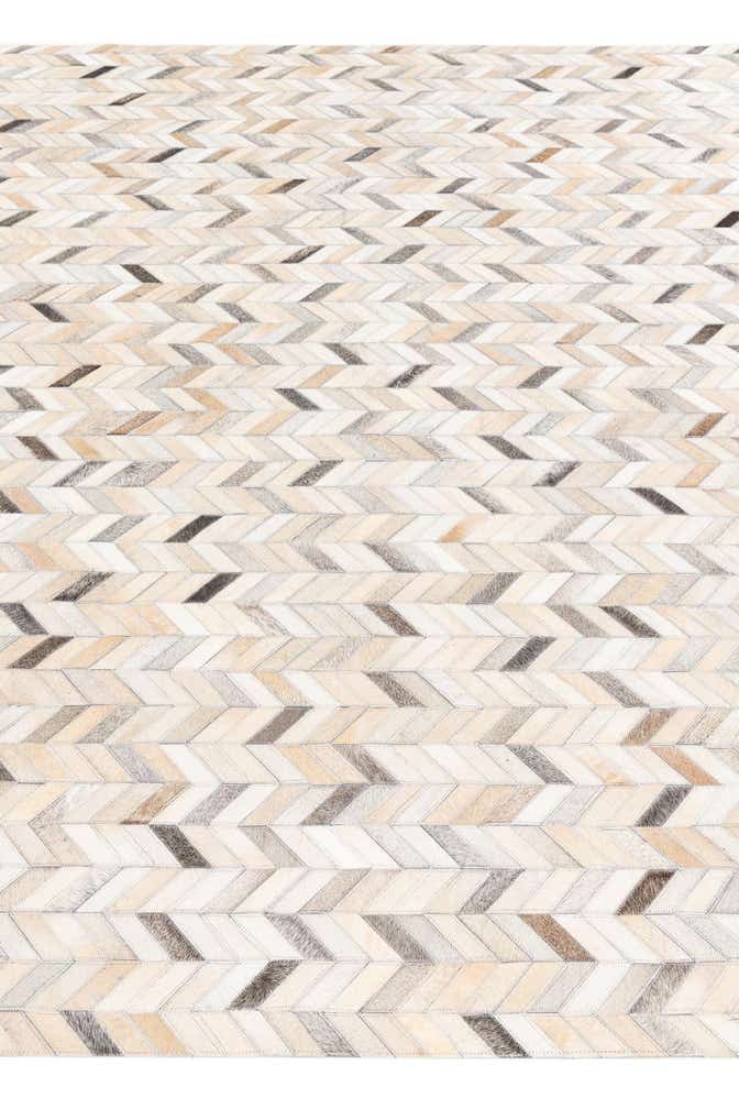 6' 8 x 9' 10 Cowhide Stocks Rug