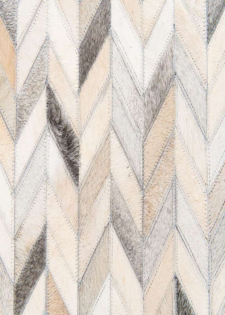 6' 8 x 9' 10 Cowhide Stocks Rug