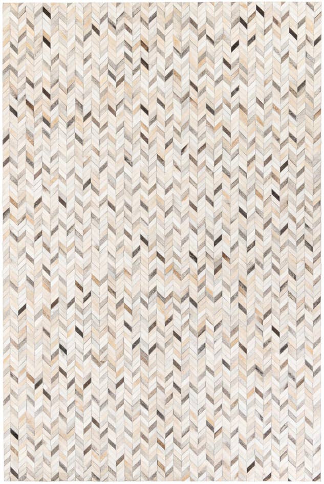 Detail image of 6' 7 x 10' Cowhide Stocks Rug
