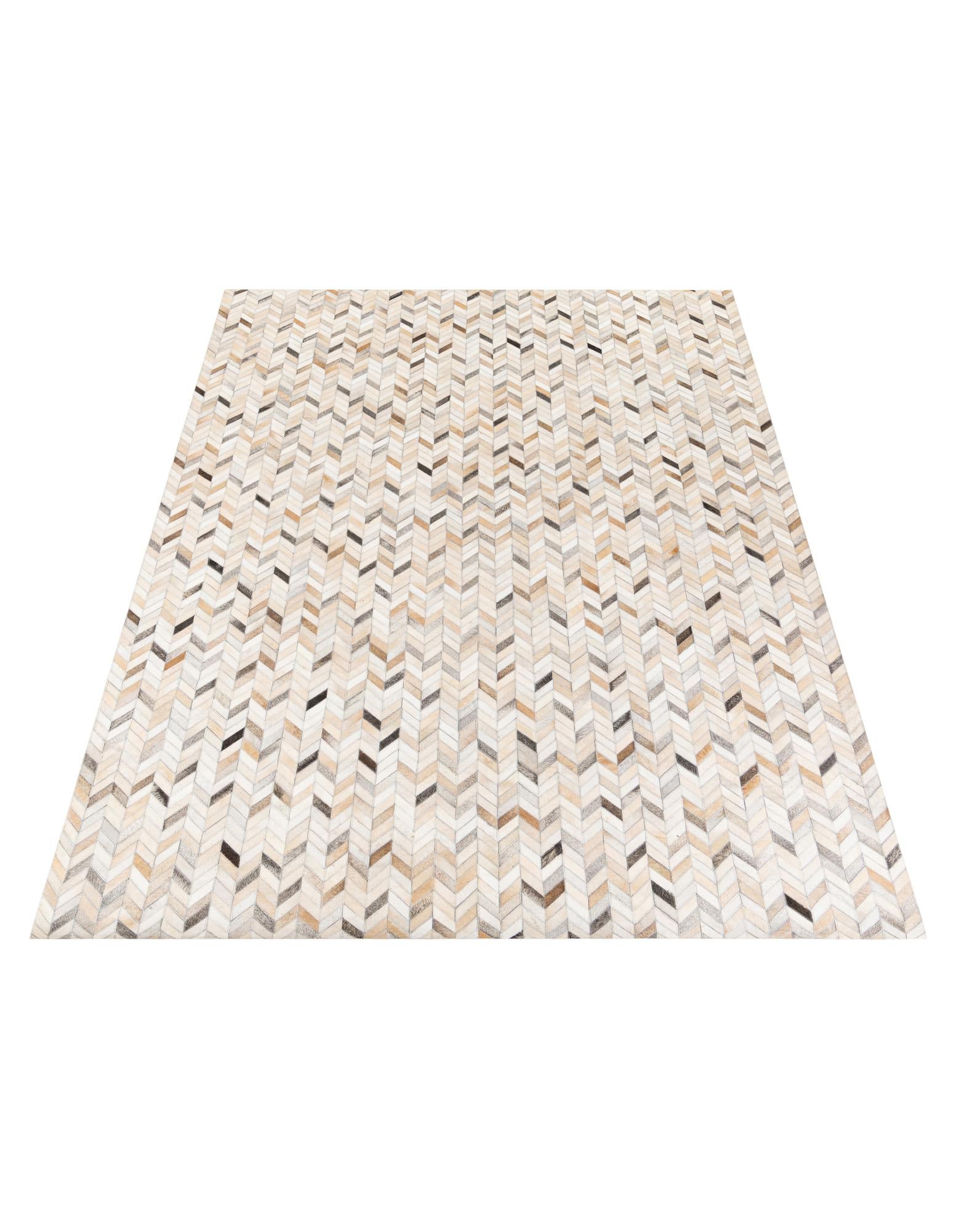 6' 9 x 9' 10 Cowhide Stocks Rug