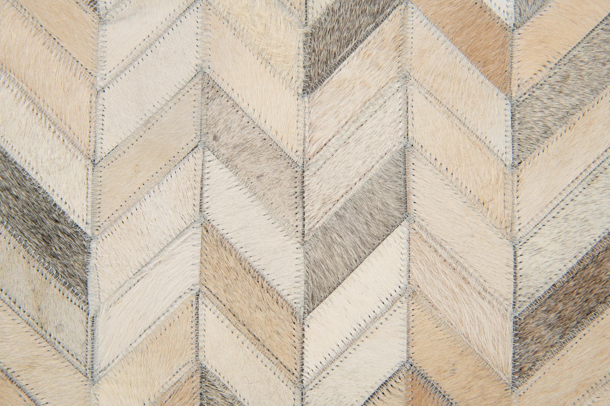 6' 9 x 9' 10 Cowhide Stocks Rug