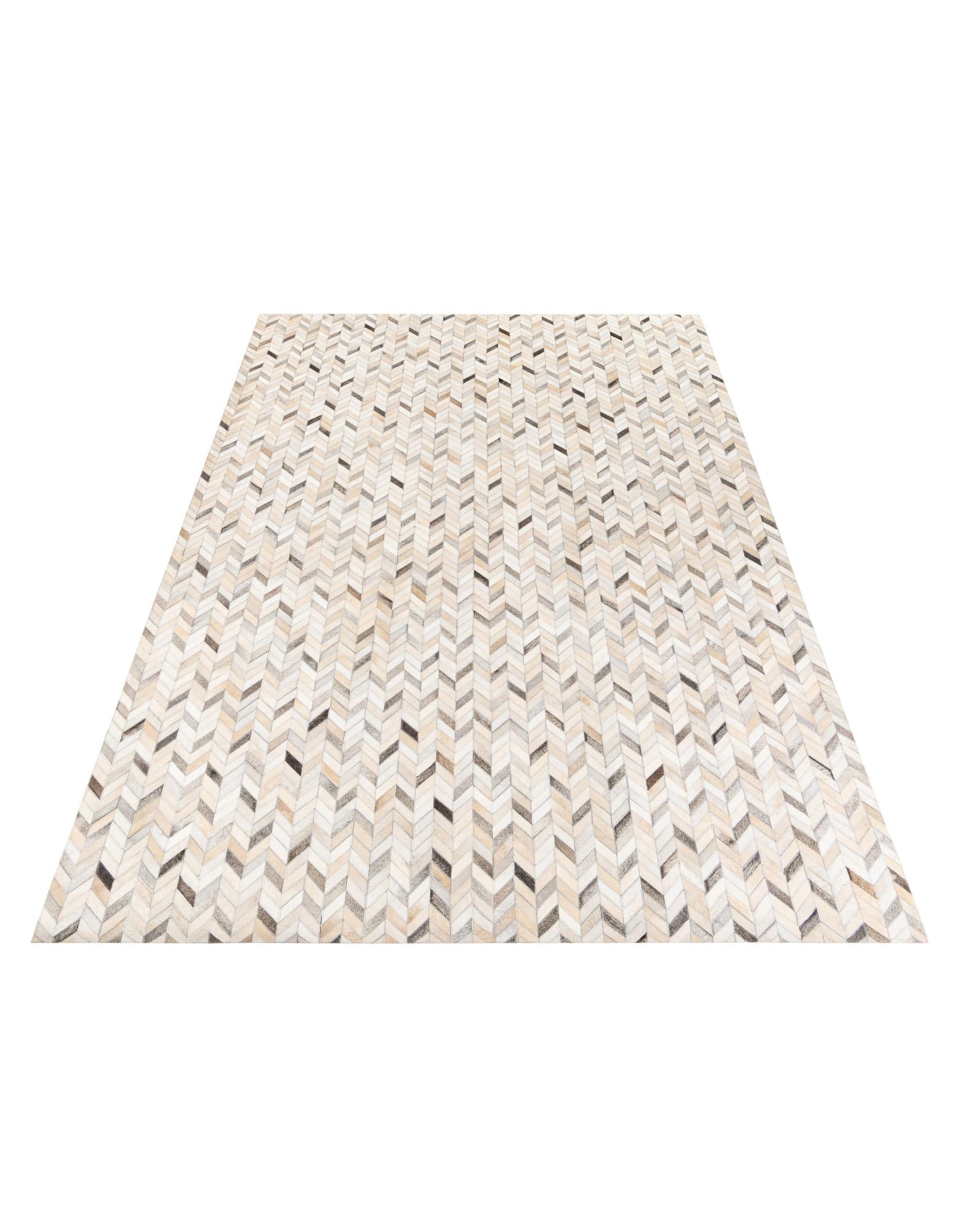 6' 9 x 9' 11 Cowhide Stocks Rug