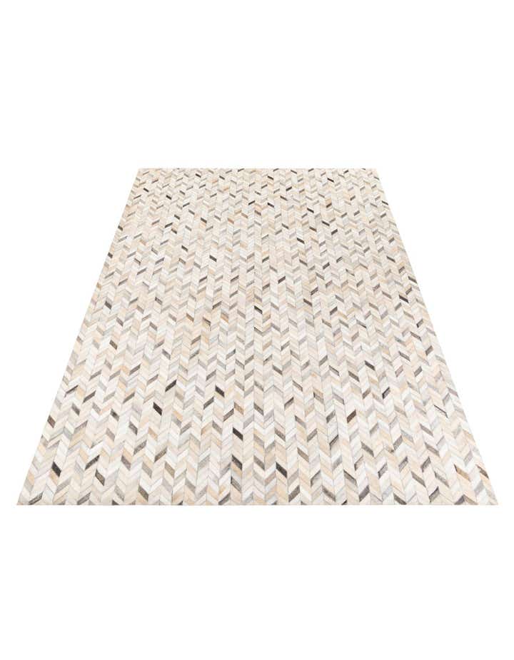 6' 9 x 9' 11 Cowhide Stocks Rug