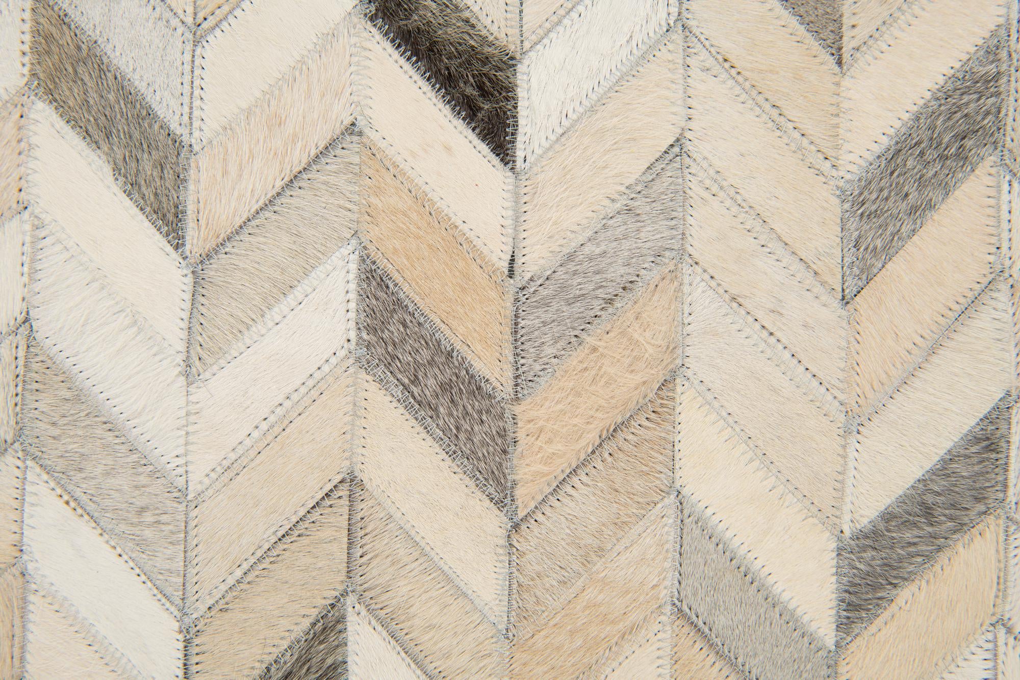 6' 9 x 9' 11 Cowhide Stocks Rug