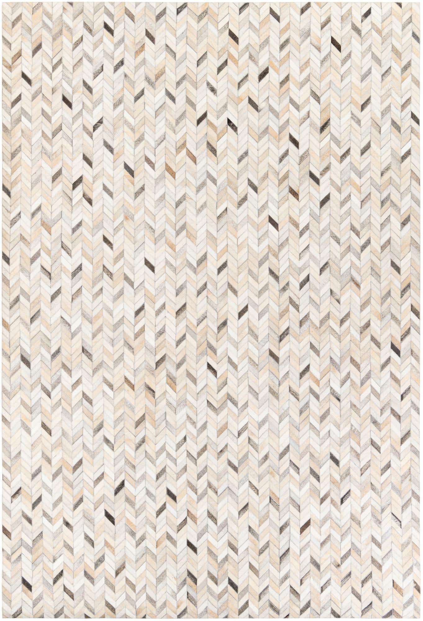 6' 9 x 9' 11 Cowhide Stocks Rug
