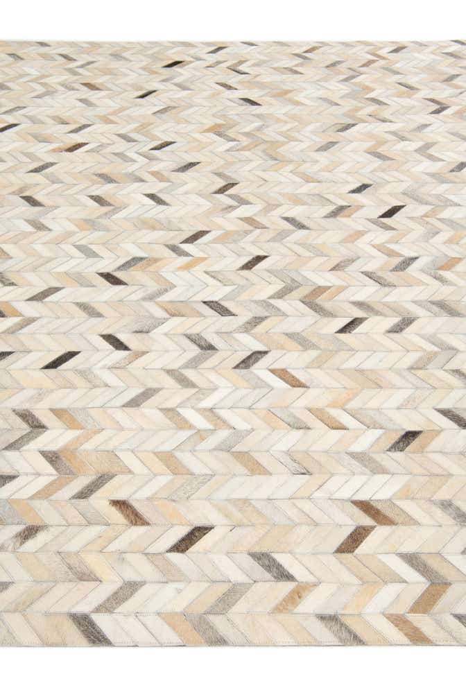 6' 8 x 9' 10 Cowhide Stocks Rug