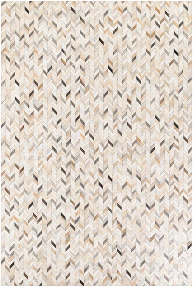 6' 8 x 9' 10 Cowhide Stocks Rug