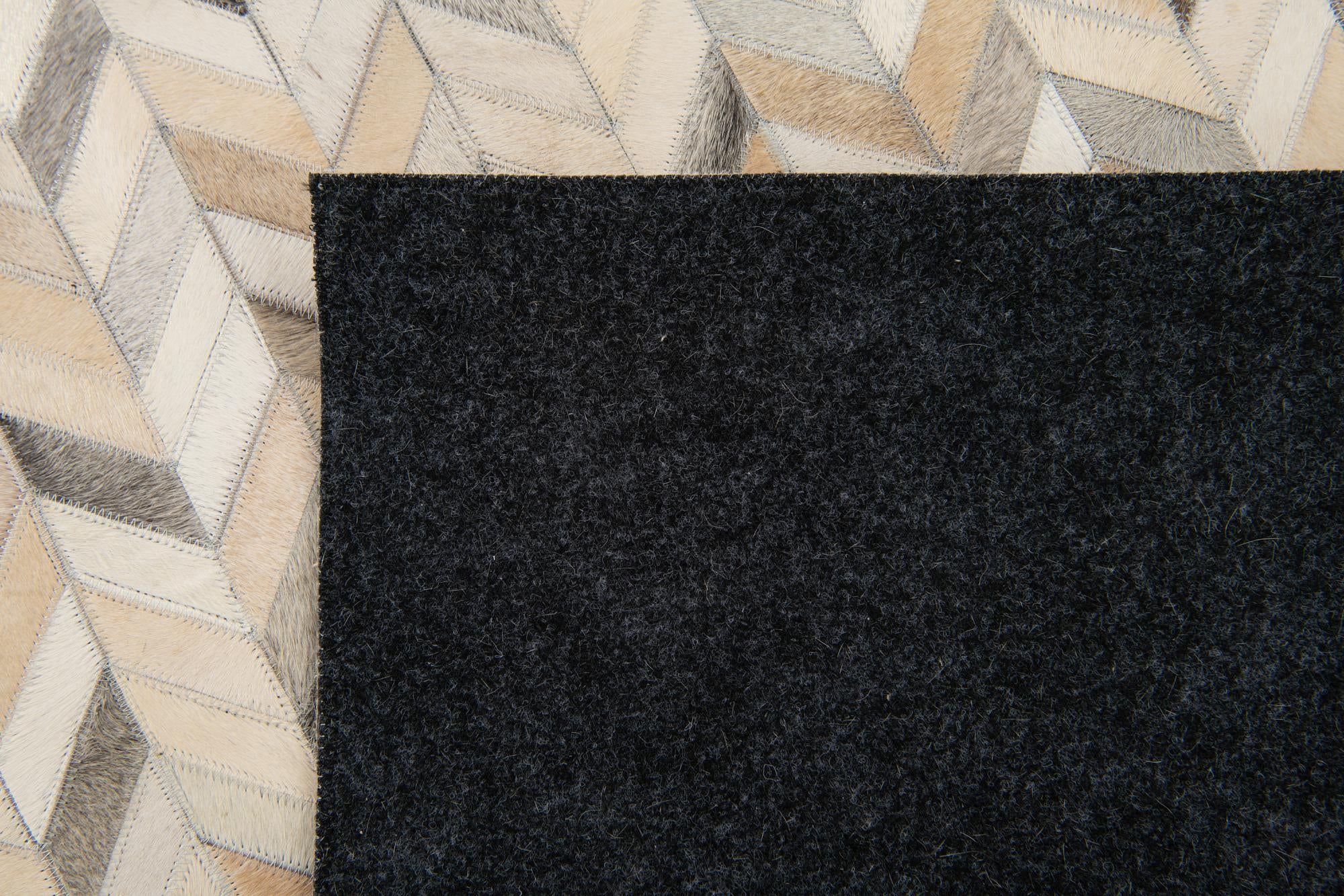 6' 8 x 9' 11 Cowhide Stocks Rug