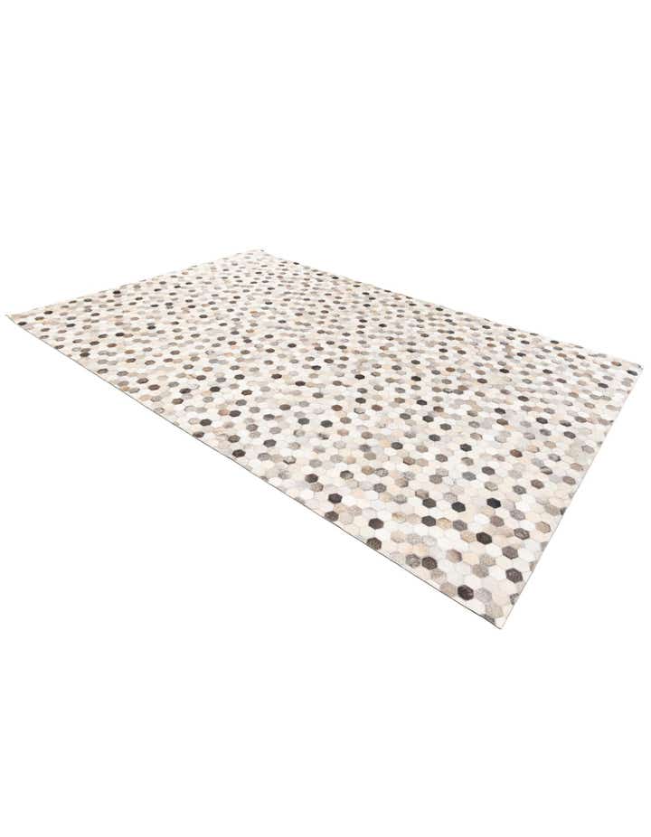 6' 8 x 10' Cowhide Stocks Rug