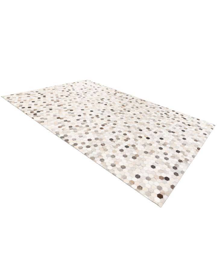 6' 7 x 10' 1 Cowhide Stocks Rug