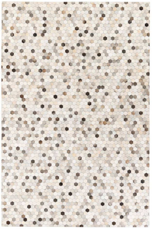 Detail image of 6' 7 x 10' 1 Cowhide Stocks Rug