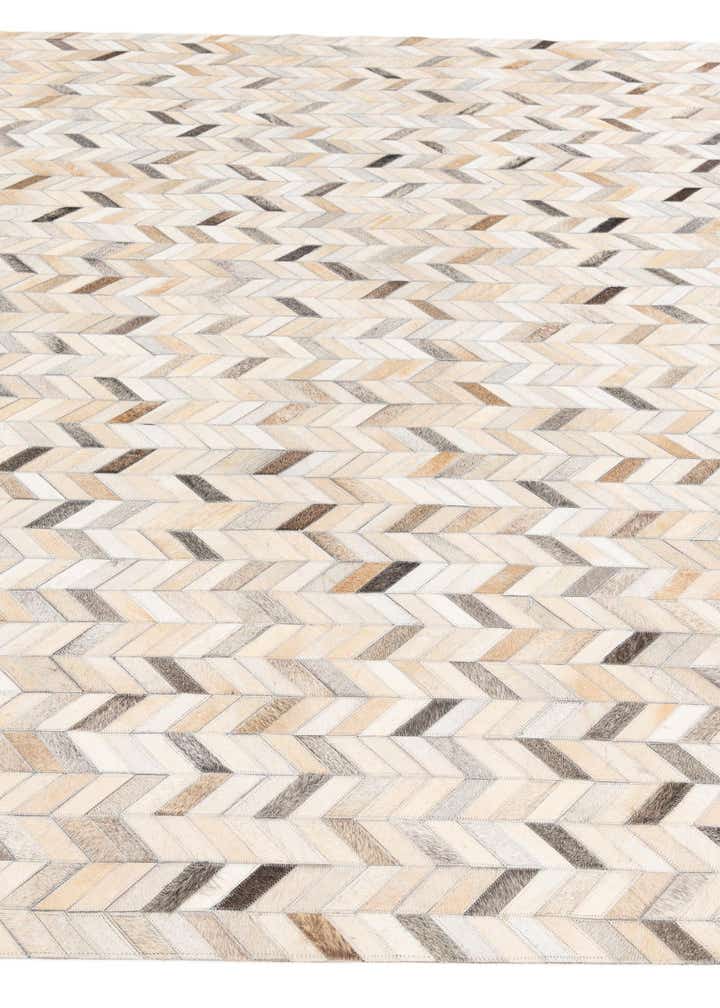 6' 8 x 9' 11 Cowhide Stocks Rug