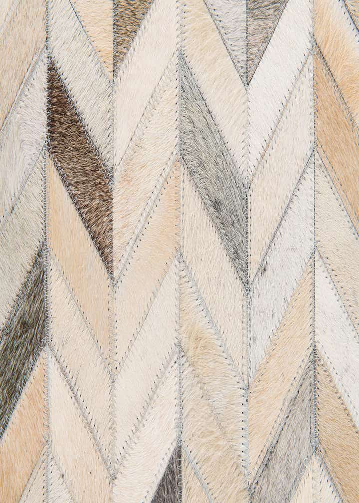 6' 8 x 9' 11 Cowhide Stocks Rug