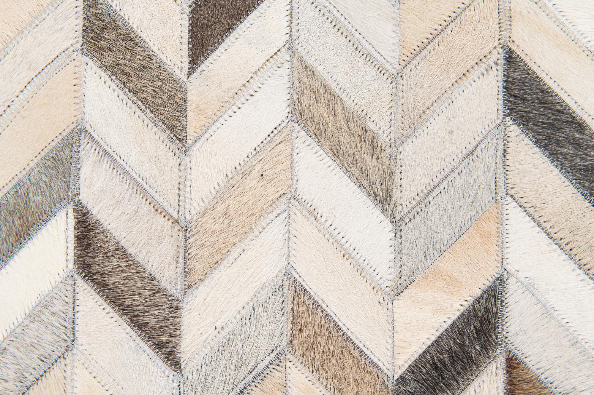 6' 7 x 9' 10 Cowhide Stocks Rug