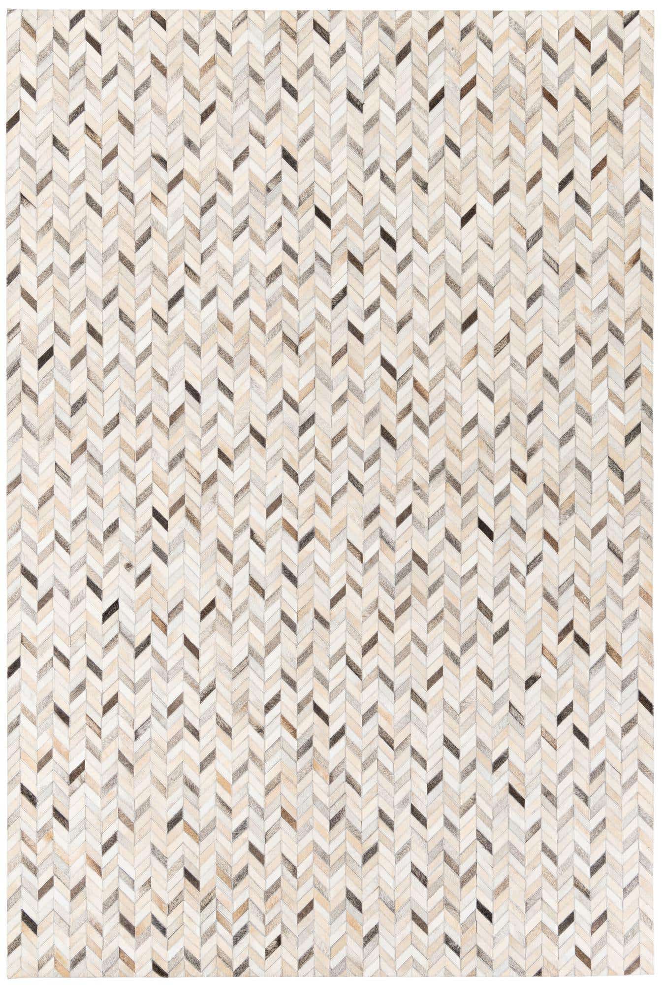 6' 7 x 9' 10 Cowhide Stocks Rug