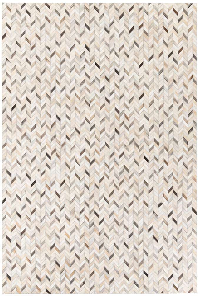 6' 7 x 9' 10 Cowhide Stocks Rug