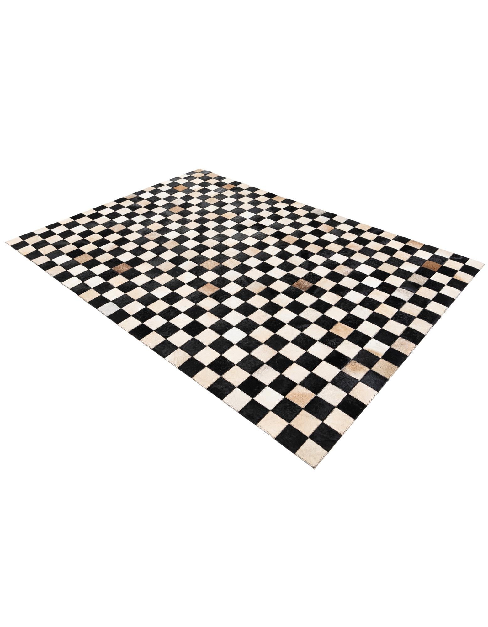 4' 9 x 6' 8 Cowhide Stocks Rug