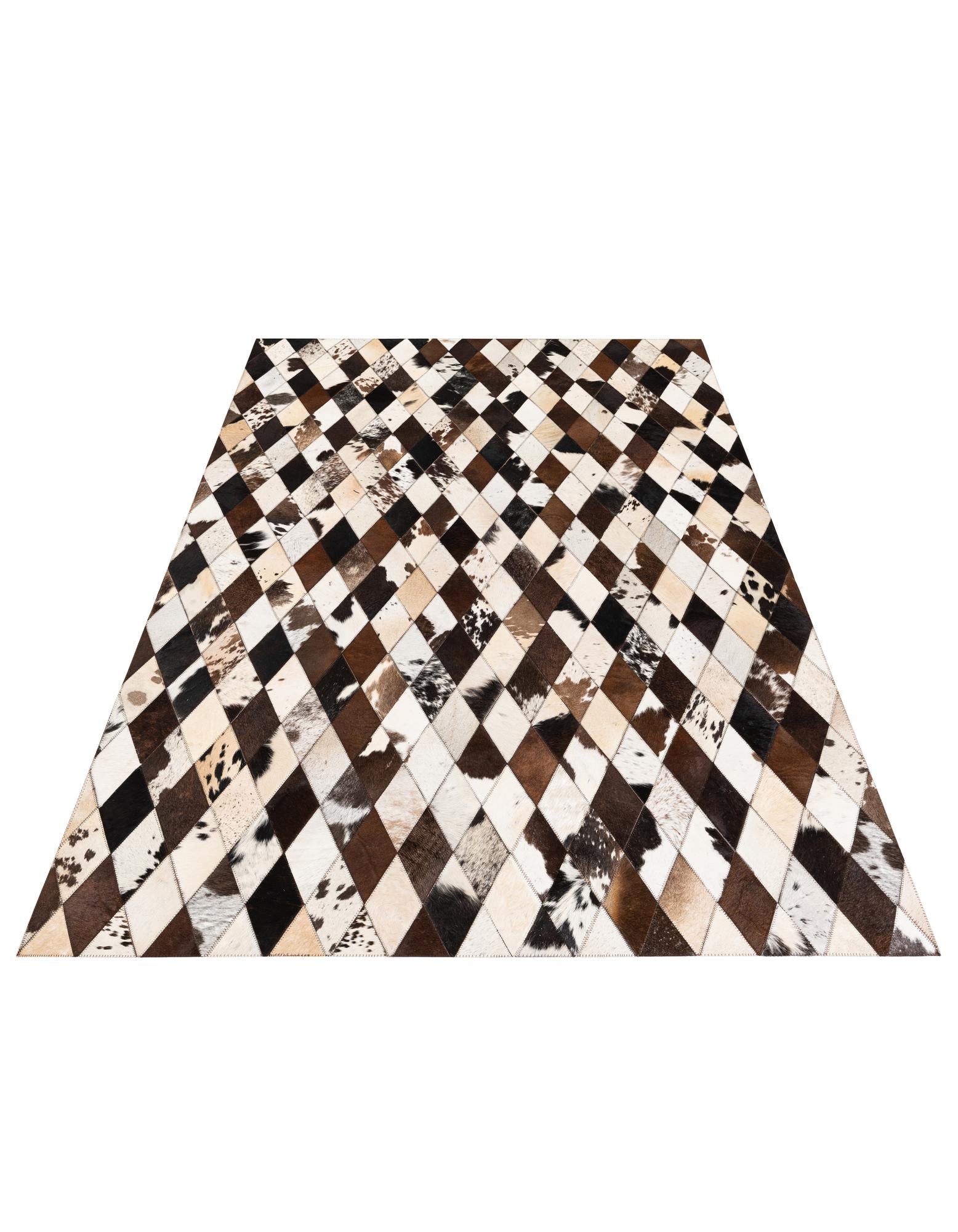 4' 8 x 6' 9 Cowhide Stocks Rug