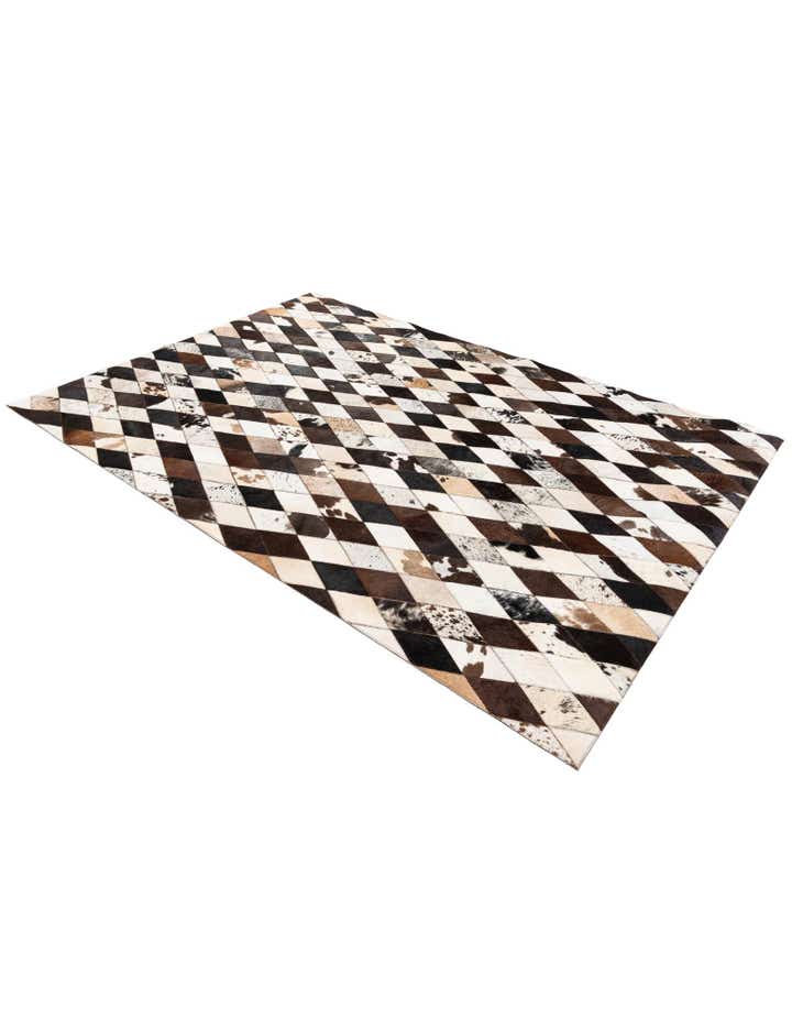 4' 9 x 6' 9 Cowhide Stocks Rug