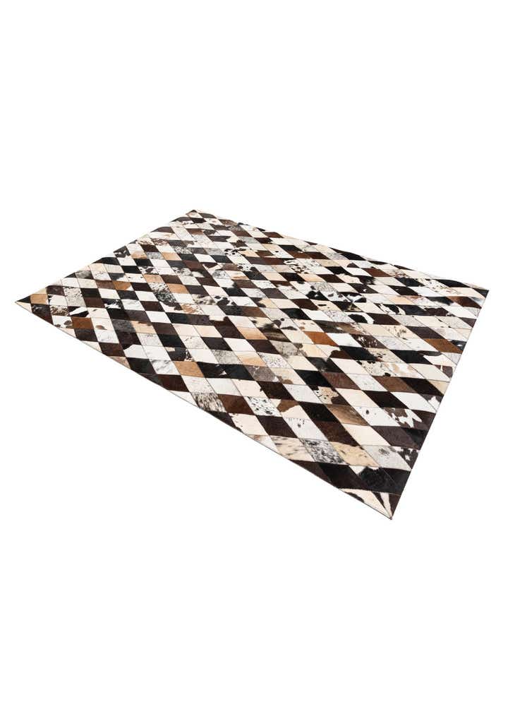 4' 8 x 6' 9 Cowhide Stocks Rug