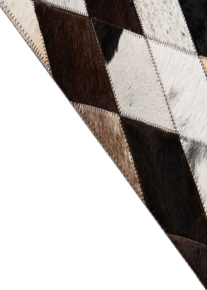 4' 8 x 6' 9 Cowhide Stocks Rug