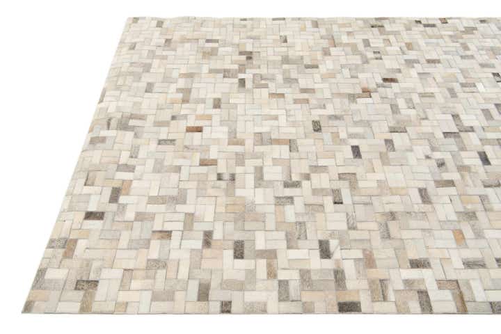 4' 9 x 6' 6 Cowhide Stocks Rug