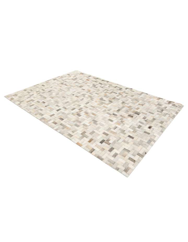 4' 7 x 6' 6 Cowhide Stocks Rug