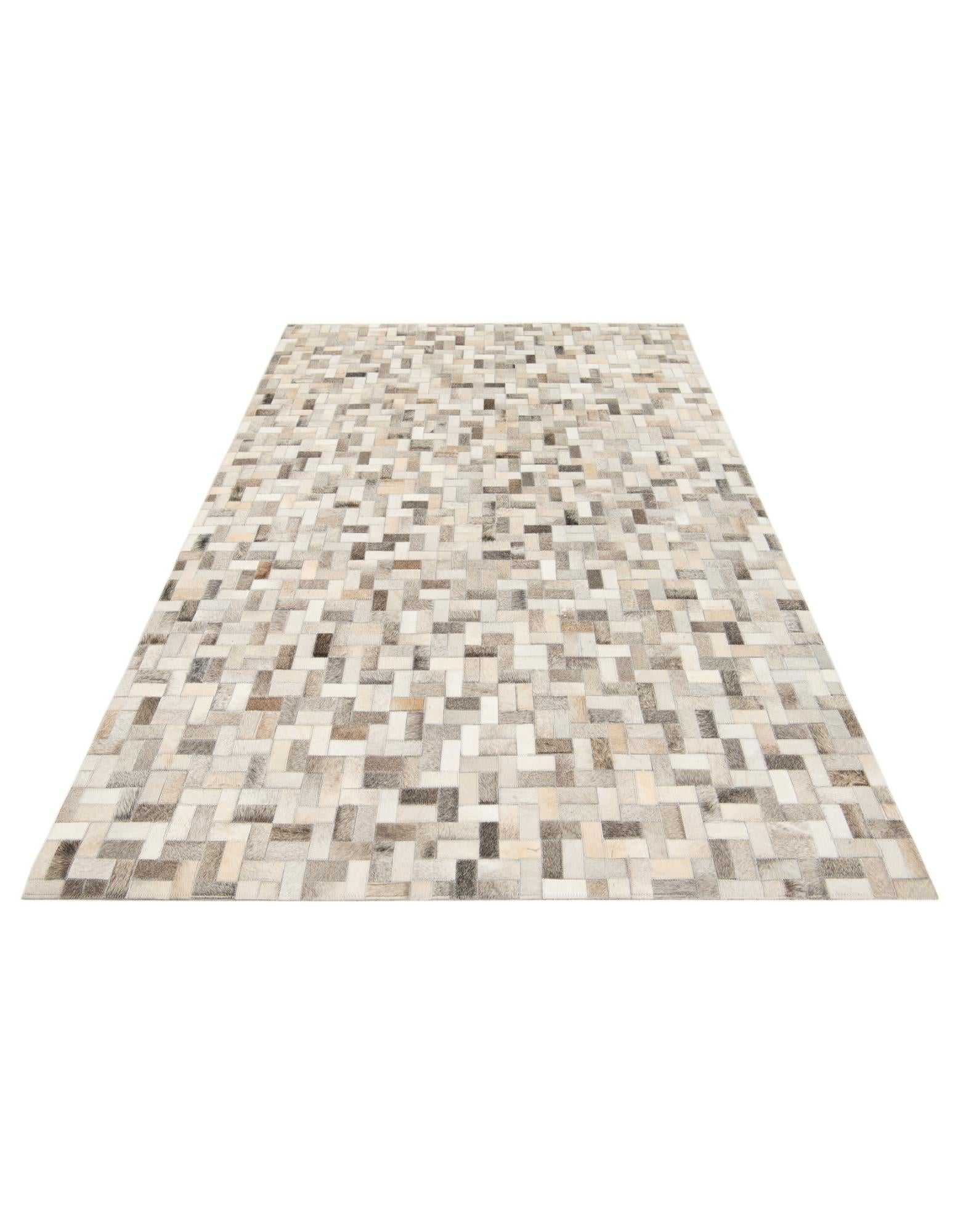 4' 4 x 6' 7 Cowhide Stocks Rug