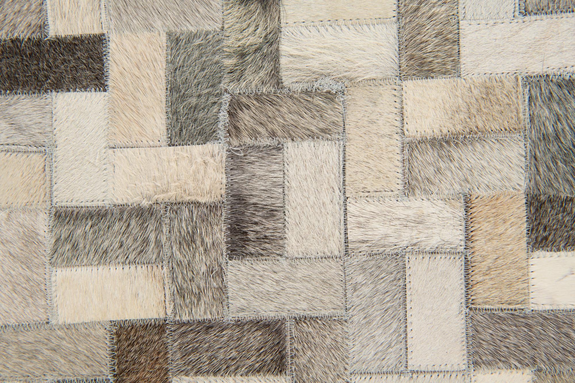 4' 4 x 6' 7 Cowhide Stocks Rug