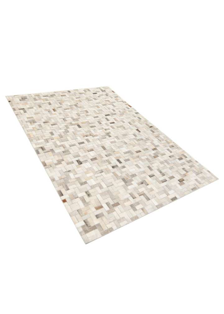 4' 8 x 6' 6 Cowhide Stocks Rug