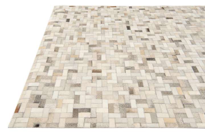 4' 8 x 6' 6 Cowhide Stocks Rug