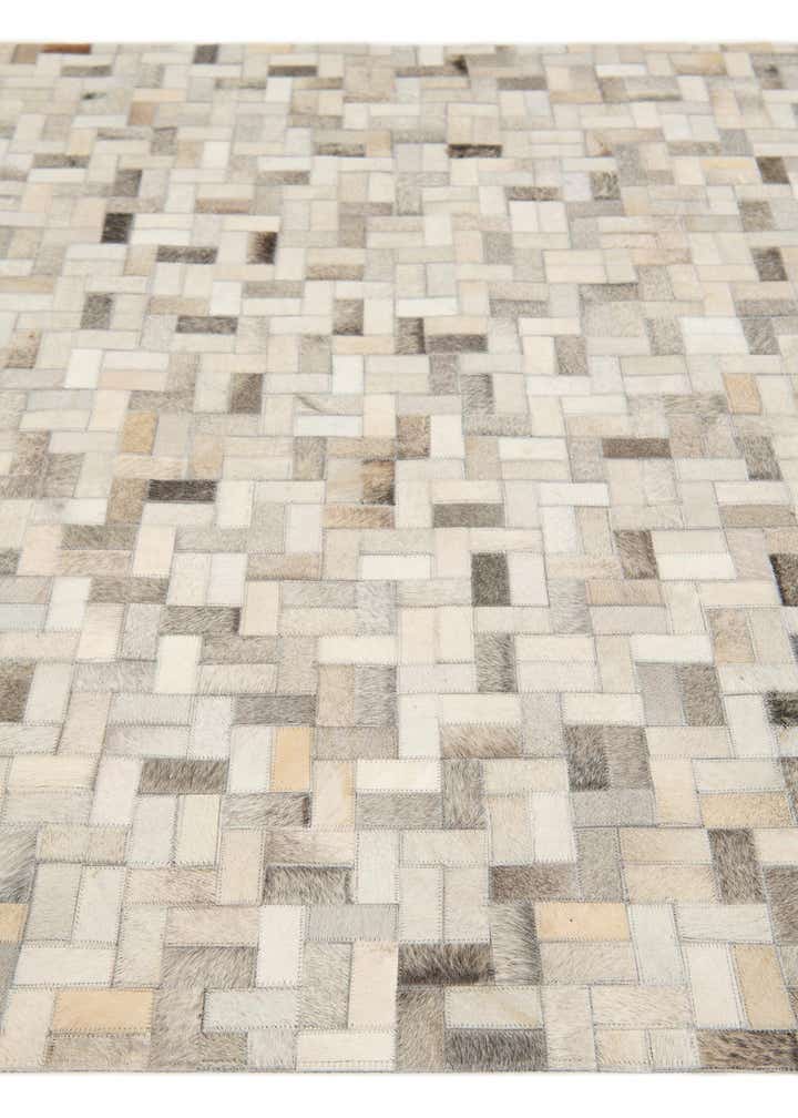 4' 8 x 6' 6 Cowhide Stocks Rug
