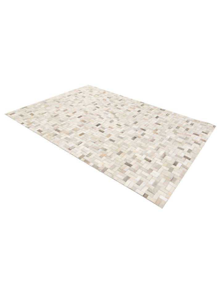 4' 7 x 6' 6 Cowhide Stocks Rug