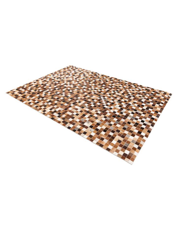 4' 9 x 6' 9 Cowhide Stocks Rug