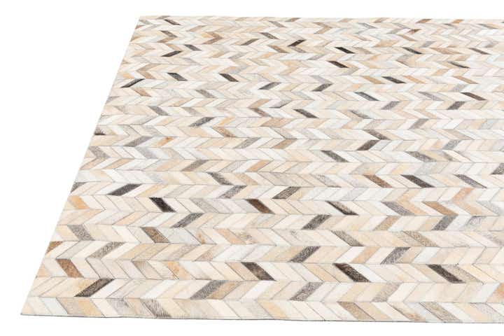 4' 7 x 6' 9 Cowhide Stocks Rug
