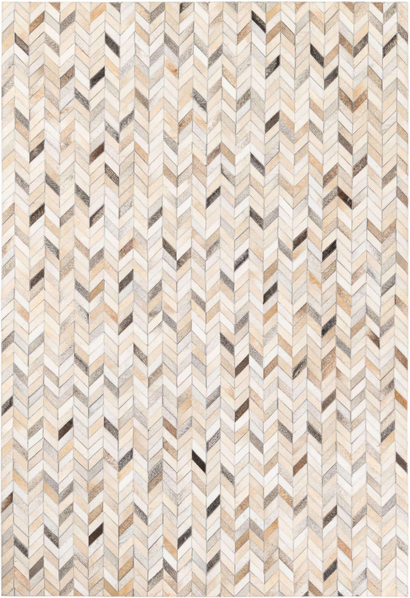 4' 7 x 6' 9 Cowhide Stocks Rug
