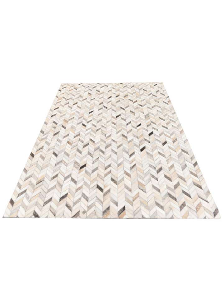 4' 7 x 6' 8 Cowhide Stocks Rug