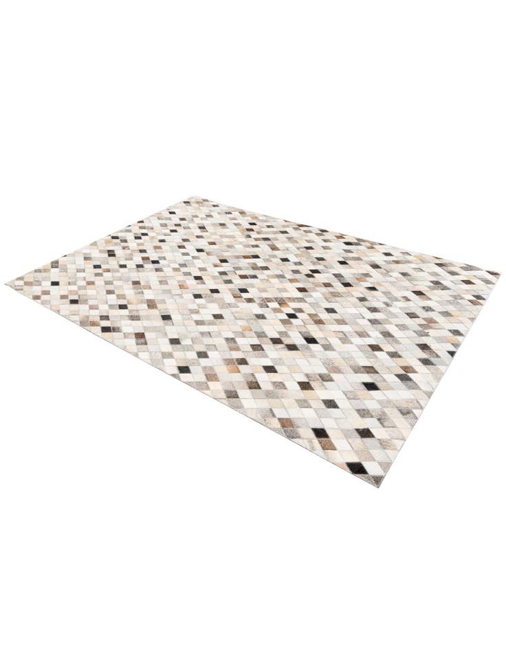 Detail image of 4' 8 x 6' 8 Cowhide Stocks Rug