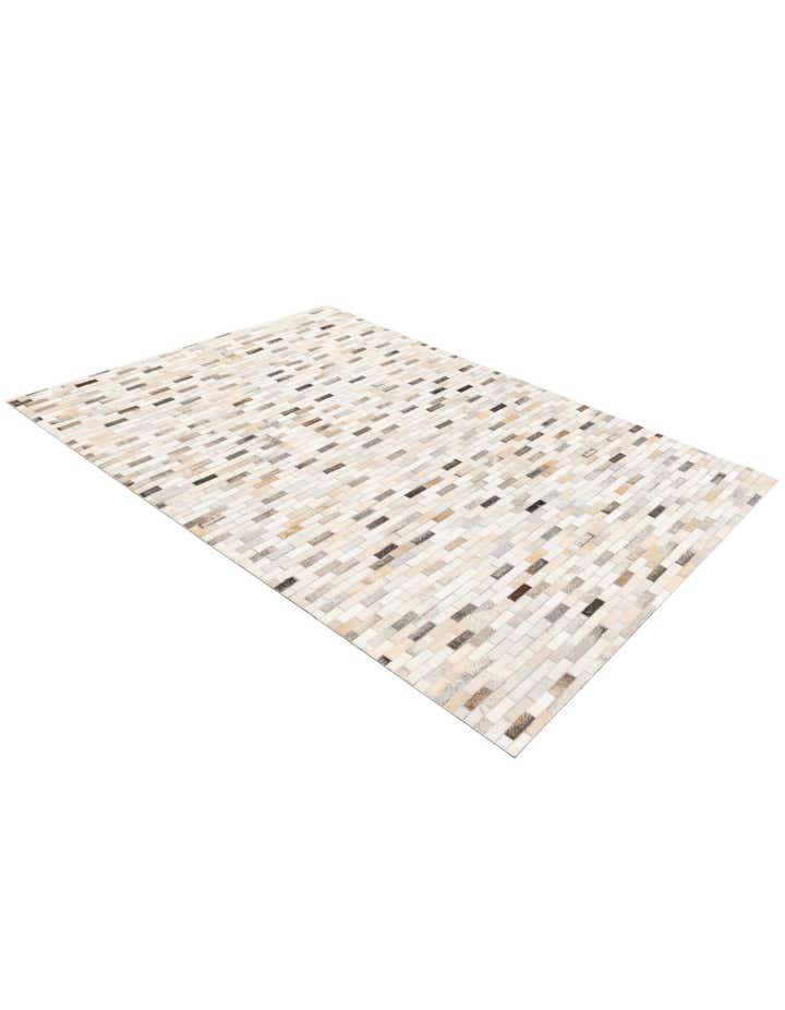 4' 8 x 6' 6 Cowhide Stocks Rug