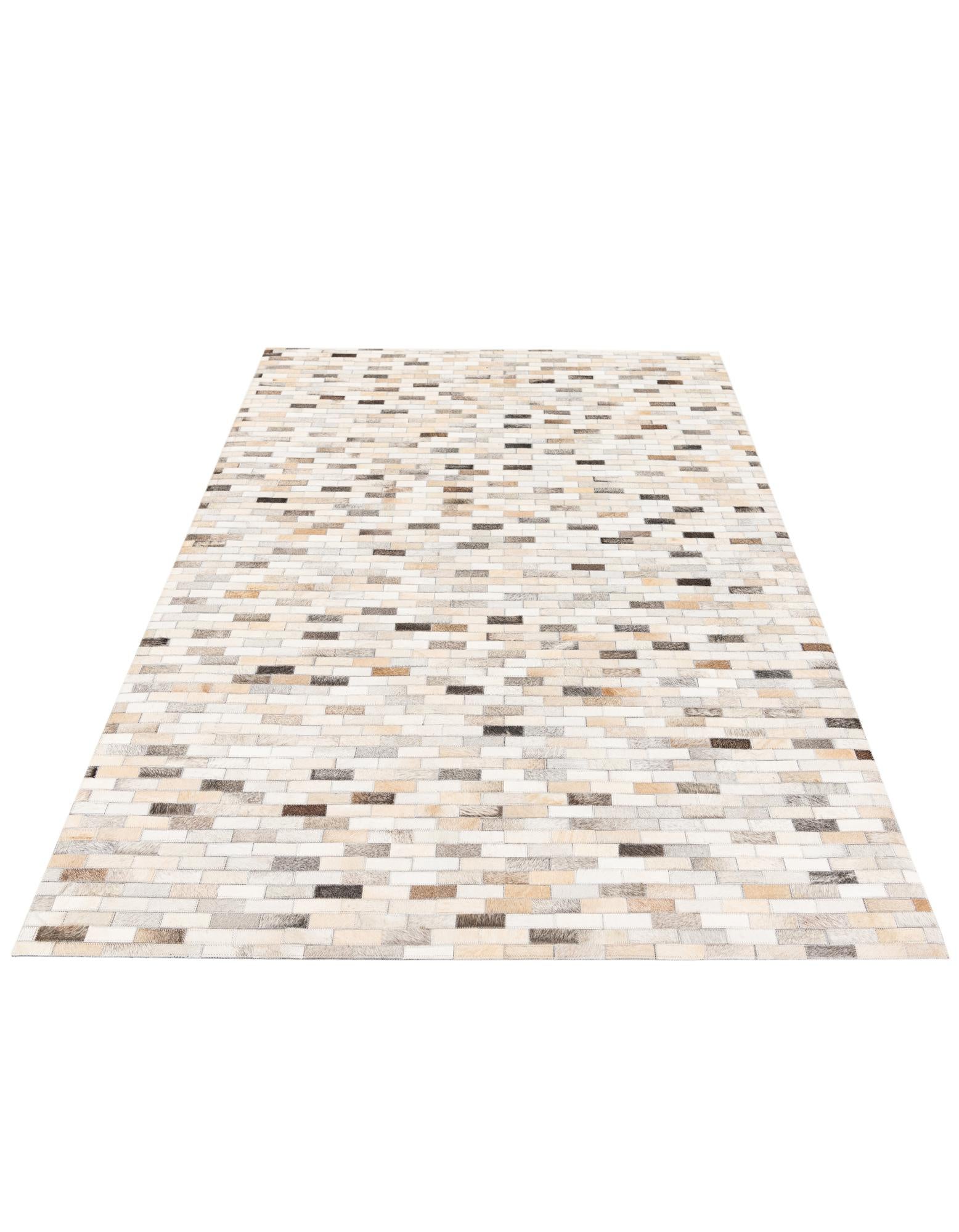 4' 8 x 6' 6 Cowhide Stocks Rug