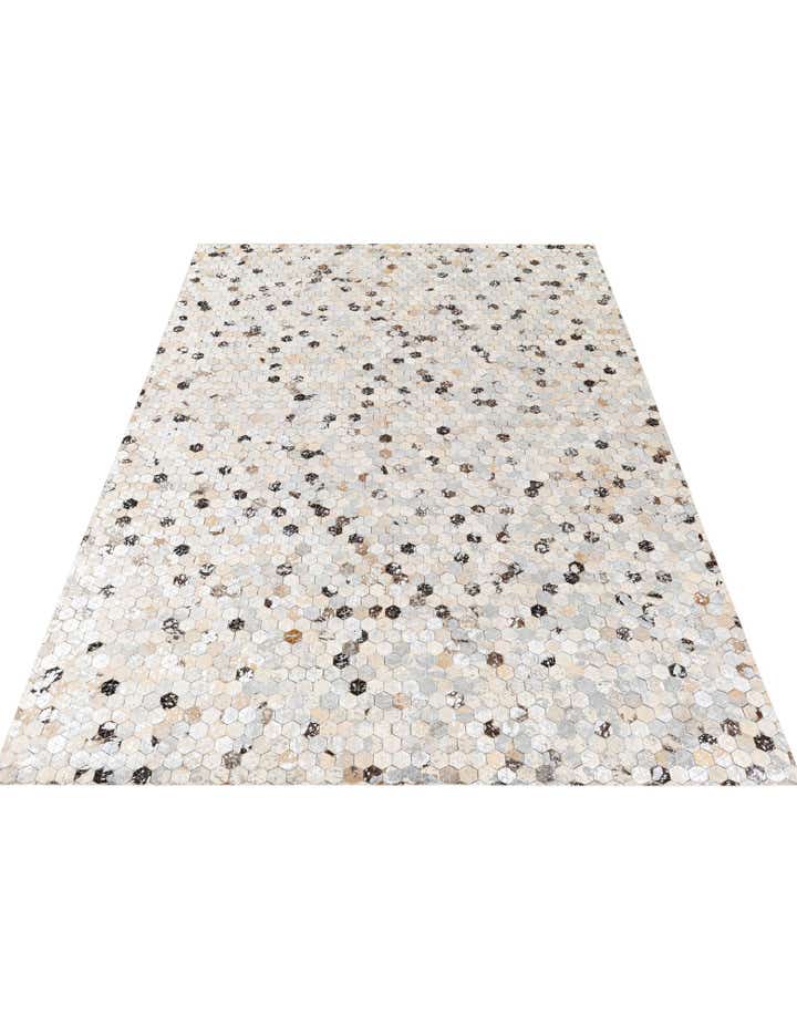4' 10 x 6' 8 Cowhide Stocks Rug