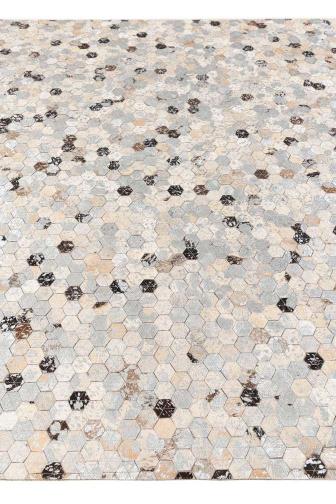 4' 10 x 6' 8 Cowhide Stocks Rug