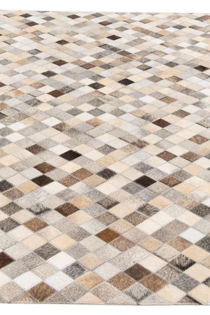 4' 9 x 6' 8 Cowhide Stocks Rug