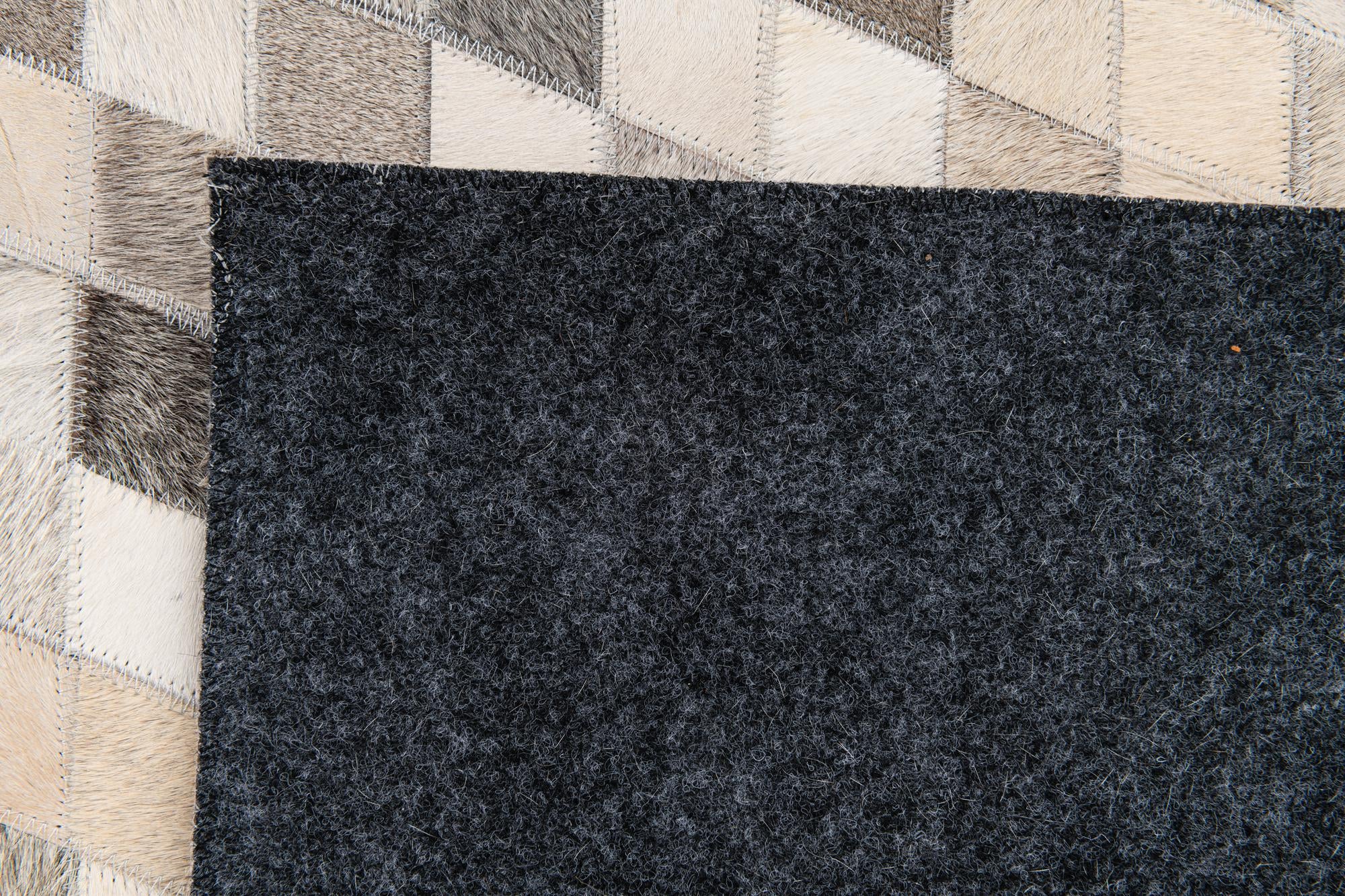4' 9 x 6' 8 Cowhide Stocks Rug