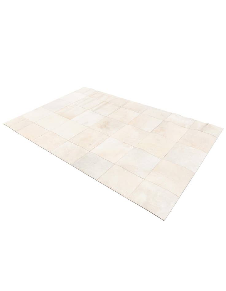 Detail image of 4' 3 x 6' 4 Cowhide Stocks Rug