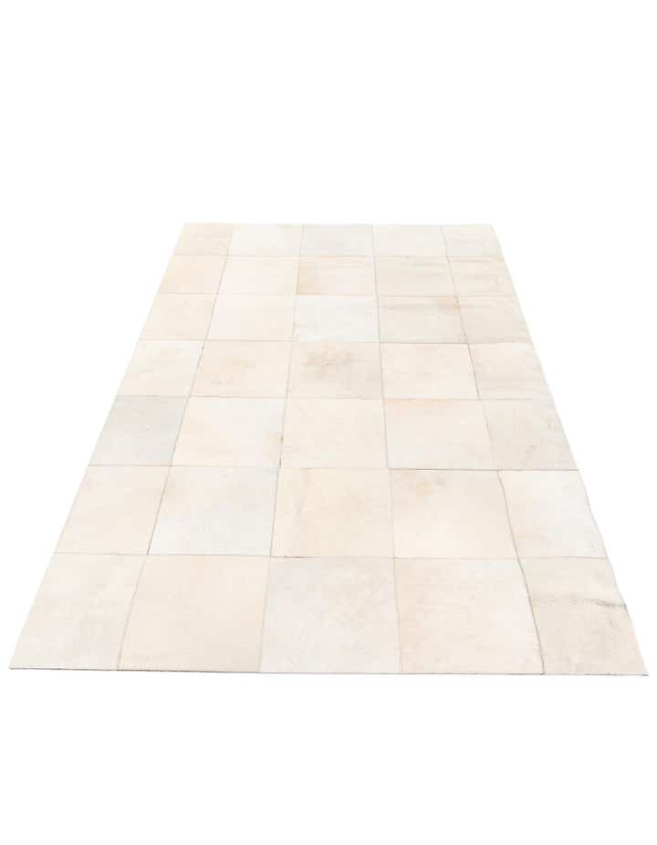 4' 3 x 6' 4 Cowhide Stocks Rug